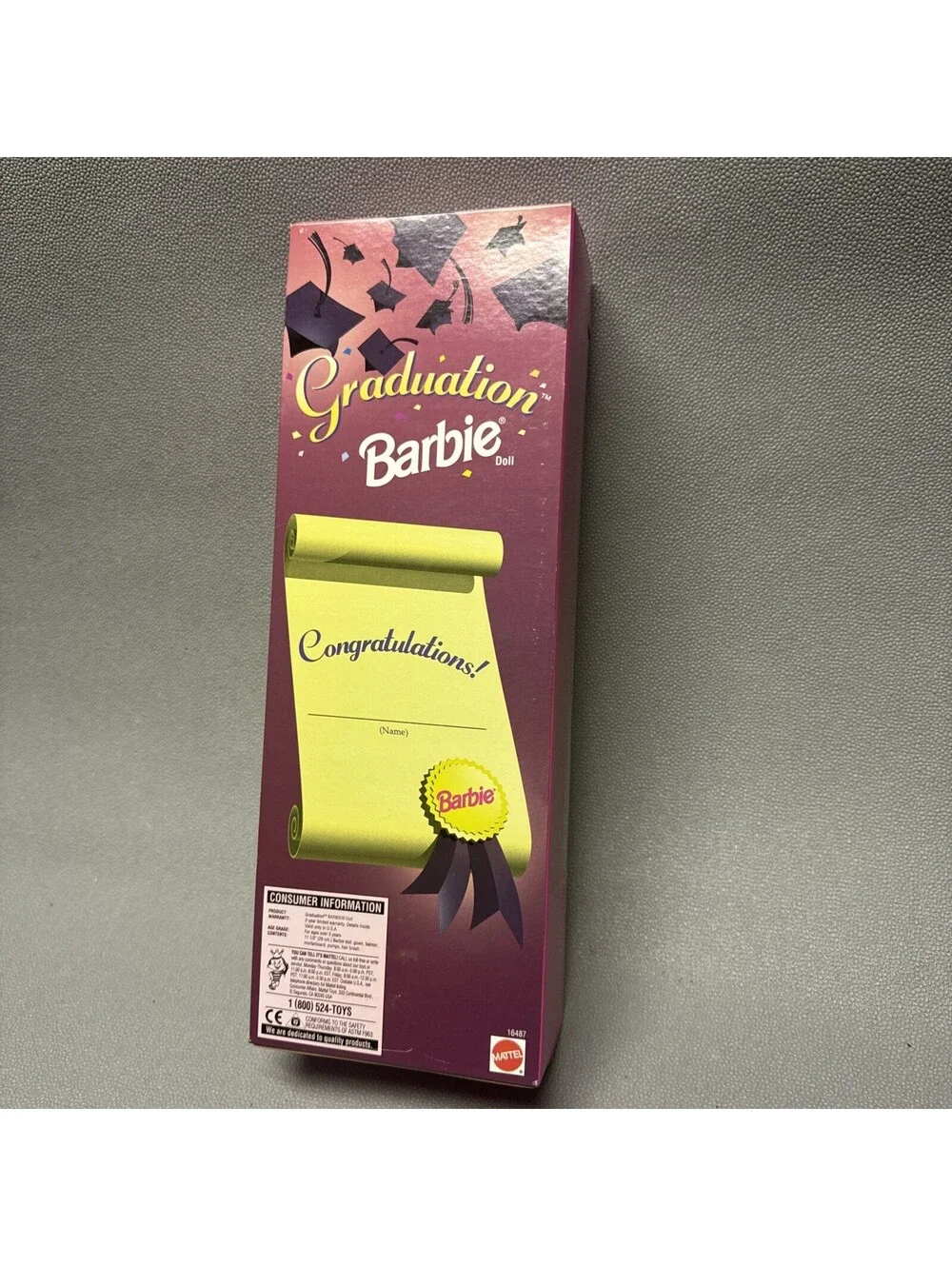 Barbie Doll Class of 1997 Graduation Barbie Special Edition Mattel 16487 NIB